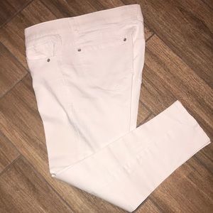 ❤️‍🔥Democracy❤️‍🔥 White Ankle Cropped Jeans Size 12